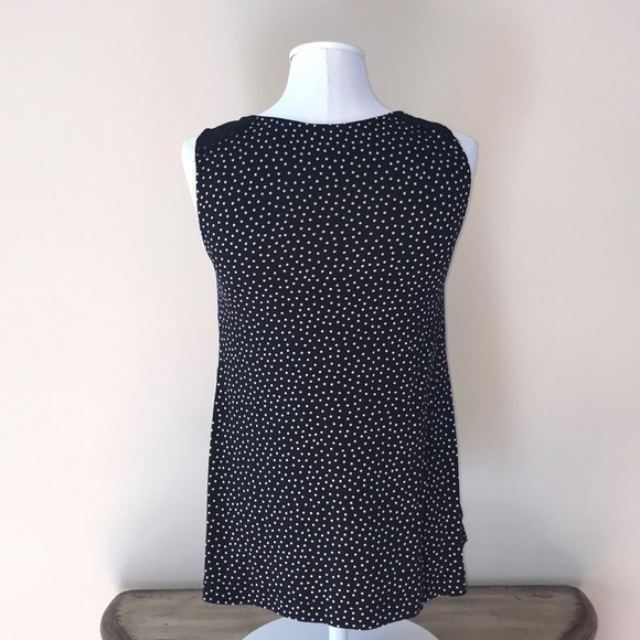 LOFT DOT KNIT TOP - Picture 2 of 7